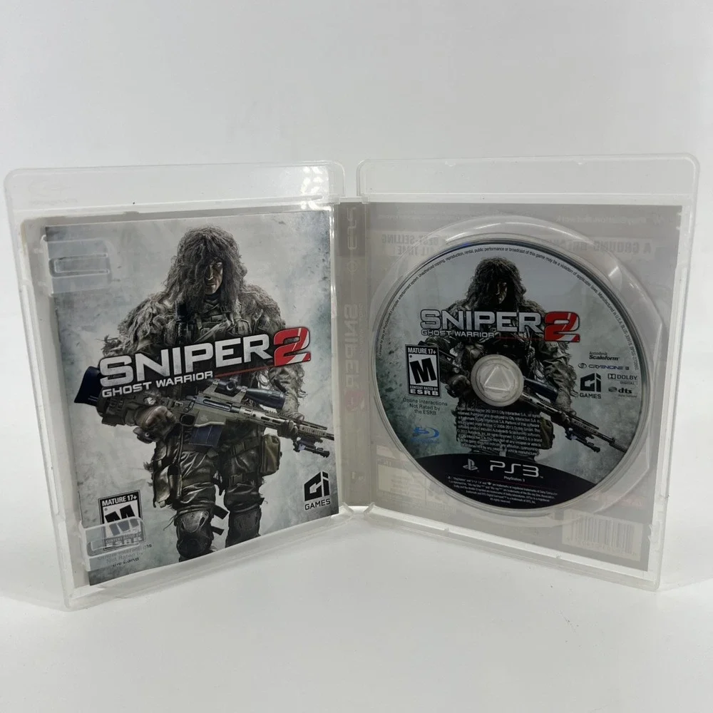 Sniper: Ghost Warrior 2 PS3 Sony PlayStation 3 CIB Complete w/ Manual Shooter